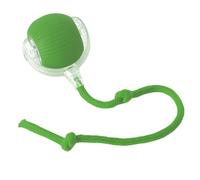 Fcuajdkq Inteligente Juguete Automático Bola Rodante Falsa Recargable Eléctrica Mascota Juguete Interactivo Perro Entrenamiento Verde