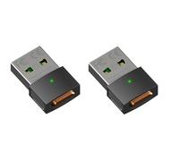 Fcuajdkq Jiggler de ratón indetectable con función de memoria, 2 unidades con USB, movimiento automático de ratón, mantiene el PC despierto