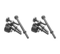 Fcuajdkq Juego de 10 brocas neumáticas de cincel neumático para alisar