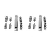 Fcuajdkq Juego de 2 colas para guitarra Tune-O- Bridge