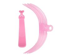 Fcuajdkq - Juego de 4 unidades, reutilizable, cejas, modelado, para cejas, plantillas para aseo o cejas