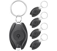 Fcuajdkq - Juego de 5 mini linternas LED con , alimentadas por batería, para uso portátil al aire libre cuando acampa o fiestas.
