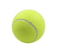 Fcuajdkq - Juguete de mordida para animales de compañía (24 cm), diseño de pelota de tenis gigante para perros