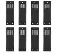Fcuajdkq Kit de ventilación para contenedores de envío 8 piezas, accesorios de contenedor de envío robustos, kit de ventilación de flujo negro