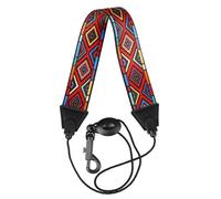 Fcuajdkq La Correa para el Cuello del Saxofón Es Resistente y Duradera, la Cuerda No Se Enreda y Es Más Libre de Retraer y Soltar B