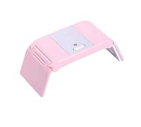 Fcuajdkq - Lámpara de secador, plegable, USB, 24 W, mini UV, UV, arte y esmalte de uñas, 12 ledes, gel acrílico C, herramienta de secado ligh (rosa)