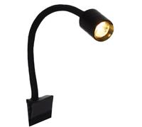 Fcuajdkq Luz de Clip Pequeña Giratoria para Acuario, Luz USB con Clip, Recipiente de Vidrio Abierto, Luz Suave