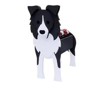Fcuajdkq - Maceta para perros de , razas de perros de compañía, maceta de jardín, maceta de flores, decoración de interiores, B 1 pieza