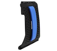 Fcuajdkq Masaje de Espalda Camilla Mágica Equipo de Ejercicios Estiramiento Relajante Compañero Camilla Soporte Lumbar Alivio para el Dolor de Lomo Quiropráctico-Negro + Azul