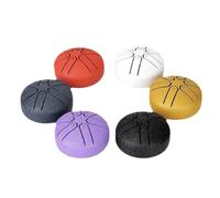 Fcuajdkq Mini Tambor de 3 Pulgadas a 6 Tonos, Tambor de Lengua de Acero, Tambor , Instrumento de Percusión de Tambor Olvidado