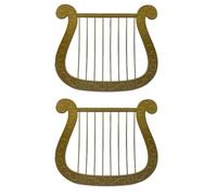 Fcuajdkq Modelo de Arpa de Simulación de, Instrumento Musical, Decoración, Disfraz, Personaje de Mascarada