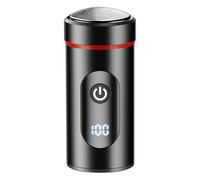 Fcuajdkq Nueva Afeitadora Compacta, Mini Afeitadora Portátil Tipo C, Carga Rápida, Afeitadora de Barba con Pantalla Digital para Viaje y Hogar