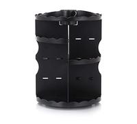 Fcuajdkq Organizador de Maquillaje Caja de Almacenamiento Rotativa Multifunción para Cosméticos, Se adapta a diferentes tamaños de Cosméticos, Negro