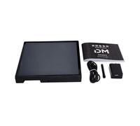 Fcuajdkq Pantalla de Control de TeléFono MóVil con AplicacióN de PíXeles LED, Luz Programable de 32X32, Pantalla LED para DecoracióN de Juegos, Enchufe de la UE