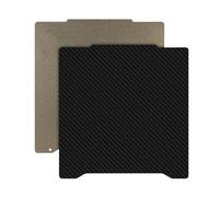 Fcuajdkq para Prusa Mini PEI Placa de construcción 196,3 X 190 mm Doble cara PEI Pet PEO Hoja de acero de resorte Calentado PEI Placa Fácil de Instalar Fácil de Usar -A