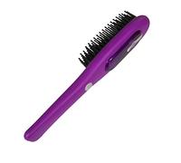 Fcuajdkq - Peine antiestático de piel para cabello, masajeador, anti pérdida de cabello, crecimiento del cabello, peine de masaje, estrés, relajación eléctrica para empujar el pelo