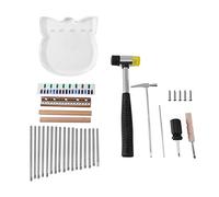 Fcuajdkq Piano de Pulgar AcríLico Kalimba de 17 Teclas Instrumento Musical de Bricolaje Piano dedo, Regalos para NiñOs Principiantes (Estilo 1)