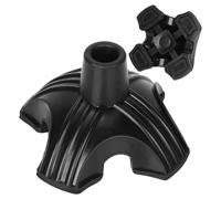 Fcuajdkq Pie de Repuesto de 4 Puntas de Cuatro Bases, Antideslizante, AutóNomo, con Punta de BastóN, Cubierta de Pie de BastóN de Cuatro Patas, 2 Piezas