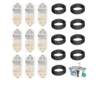 Fcuajdkq Piezas de repuesto Filtros Esponjas Filtros para Agua para de Acero Inoxidable de 108Oz/3.2L 4L con Silenciador 6 piezas