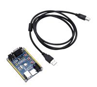 Fcuajdkq Placa de Desarrollo de Microcontrolador C8051F340 Placa Base Placa de Aprendizaje Placa del