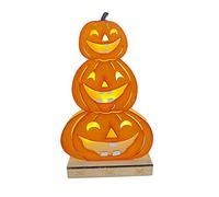 Fcuajdkq - Regalos de madera, Halloween, calabaza, decoración para casa, mesa