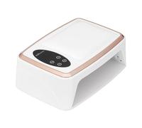 Fcuajdkq Secador de Uñas 380 W 90 LED, Lámpara UV para Endurecer Esmalte de Uñas en Gel, Detección de Movimiento, Manicura y Pedicura, Enchufe Ue