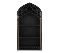 Fcuajdkq - Soporte de cristal arqueado, expositor de cristal francés, decoración de pared B