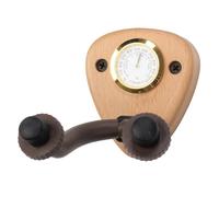 Fcuajdkq - Soporte de guitarra de madera, soporte de gancho para pared, suspensión de guitarra para guitarra eléctrica acústica, banjo/bajo, fácil de usar, color madera