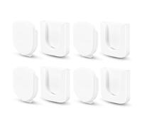 Fcuajdkq Soporte magnético de pared para mando a distancia, 4 pares de organizadores de control remoto, almacenamiento, mando a distancia de TV autoadhesiva, , fácil instalación