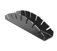 Fcuajdkq Soporte para Gorras de Béisbol, Organizador de Gorras de Acrílico, Almacenamiento de Gorras para Gorras de Béisbol, Organizador de Gorras de Acrílico Sin Instalación,A