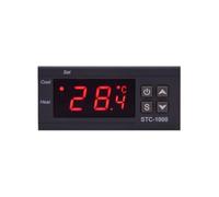 Fcuajdkq STC1000 - Controlador de temperatura, pantalla digital LCD para regulador de temperatura de la incubadora, termorregulador, relé de calefacción/refrigeración 12 V/24 V, 24 V