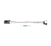 Fcuajdkq Tarjeta de Red Gigabit Ethernet 2.5G RJ45 Adaptador de Red Tarjeta de Red de Bus RTL8125BG Chip Adaptador Ethernet C