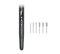 Fcuajdkq UñA EléCtrica para Instrumento Set de Manicura Pedicura InaláMbrico de UñAs EléCtrica USB Recargable 18000 Rpm 3 Niveles de Velocidad