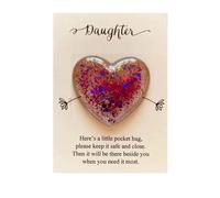 Fcuajdkq Una pequeña tarjeta de abrazo, decoración de amor, aliento especial, cumpleaños, boda, día de San Valentín, regalo para la familia, duradero