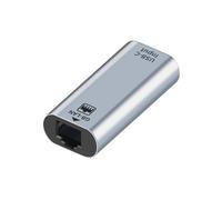 Fcuajdkq USB C 1000Mbps Tipo-C a Puerto RJ45 Tarjeta LAN con cable Gigabit para ordenador de sobremesa, ordenador portátil, smartphone