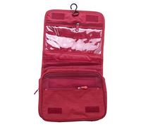 Fcuajdkq Vino tinto Colgantes Viajes Gran Bolsa de aseo Cosméticos Mujeres Necesario Maquillaje Belleza Caso de Vanidad Organizador Accesorio de Almacenamiento Bolsa de Lavado