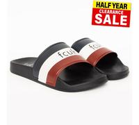 FCUK French Connection Hombre Tricolor Pasadores Sandalias Playa Verano Piscina