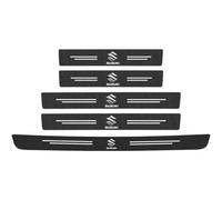 FCUKKDE 5 Piezas Protector Umbral Coche para Suzuki Jimny 2005-2018, Pegatinas Protectoras de Umbral Fibra Carbono Protector Parachoques Coche