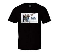 FCVesdxa44 God Friended Me TV Show Cast & God Hand Graphic T-Shirt Black XXL