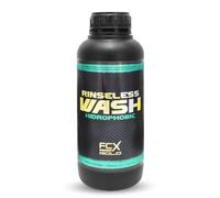 FCX GOLD Rinseless Wash Hydrophobic 1L Champú Lavado Coche Sin Aclarado, Limpieza Segura Deslizante pH Neutro, Alta Repelencia Agua Hidrofóbico Acabado Brillante, Jabón Producto Detailing Profesional