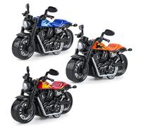 FCXVXCL 3pcs Juguete de Motocicleta de Aleación Juguete de Modelo de Motocicleta Motorcycle Toys Decoración de Motocicletas Juegos para Niños Regalo de Fiesta de Cumpleaños