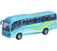 FCXVXCL Autobús Juguete,Juguetes de Vehículo de Ciudad para Niños para Tirar hacia Atrás Adecuado Juguetes Die Cast Set Regalos para Niños y Niñas Cumpleaños Azul