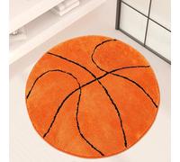 FCXVX ootball Rug 60x60cm Football Rug Room Soft Sports Carpet for Kids Bedroom Decor Non Slip Soft Bath Mat Washable Kids Living Room Bedroom Sofa Floor Mat Door Mat3