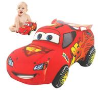FCXVXCL Juguete de Peluche Cars, Coche Peluche Dibujos Animados, Juguetes Peluche Suaves, Decoración Hogar y Automóvil, Lindo Almohada Peluche, para Amantes del Juego Niños y Fans Regalos de Amigos.