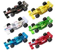 FCXVXCL Juguetes para Automóviles F1 6 Piezas Vehículo de Aleación F1 Vehículo Juguete Metálico Colección Artesanía Juguete Decorativo Regalos de Cumpleaños para Niños