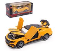 FCXVXCL Modelo de Coche Comeiro Realista Coche A Escala 1:36 Vehículos Juguete Modelo Coches Fundidos A Presión Pieza de Colección Regalos Autos para Niños y Niñas Amarillo