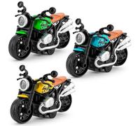 FCXVXCL Motocicleta Modelo 3 PCS Mini Motocicleta Juguete Aleación Racing Modelo Colección Artesanía Decoración De Motor Coche Juguete Regalo De Cumpleaños del Niños