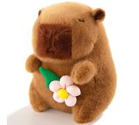 FCXVXCL Peluche de Capybara para Niñas, Figura de Peluche Muñeca Alivio del Estrés Juguete Niños Juguetes Regalo De Cumpleaños Collectible 25CM(B)