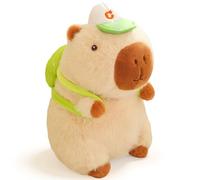 FCXVXCL Peluche de Capybara para Niñas, Figura de Peluche Muñeca Alivio del Estrés Juguete Niños Juguetes Regalo De Cumpleaños Collectible 23CM(A)