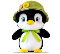 FCXVXCL Peluche de Pingüino para Niñas, Figura de Peluche Muñeca Alivio del Estrés Juguete Niños Juguetes Regalo De Cumpleaños Collectible(B)